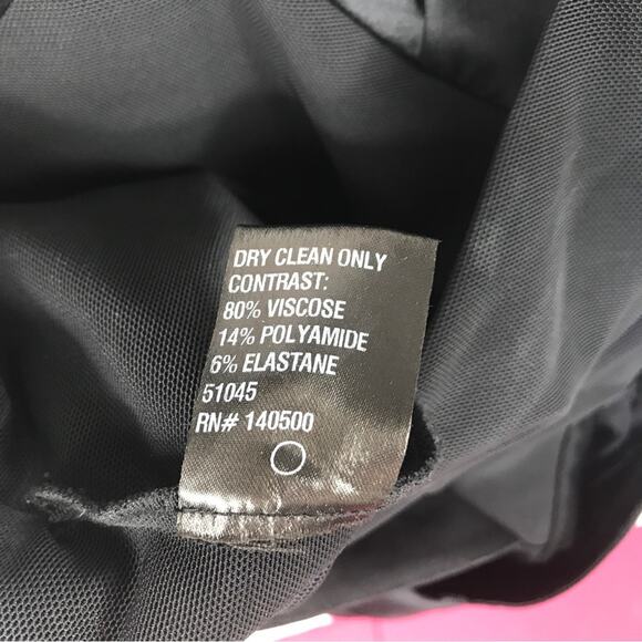 RtA Livia 100% Silk And Stretch-tulle Bodysuit - Black - Picture 13 of 15